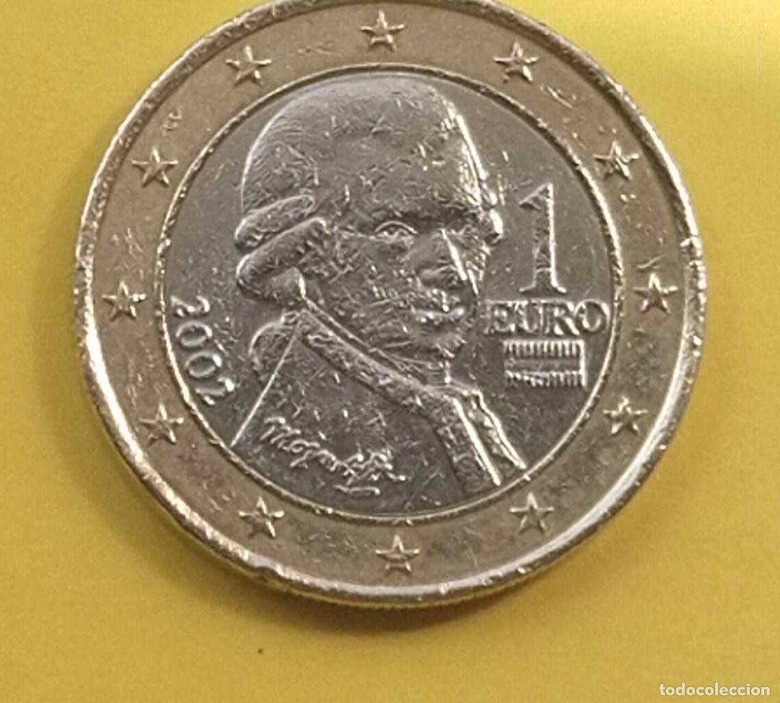 Euros: moneda 1 &euro; Austria 2002 (exceso de material) - Foto 3