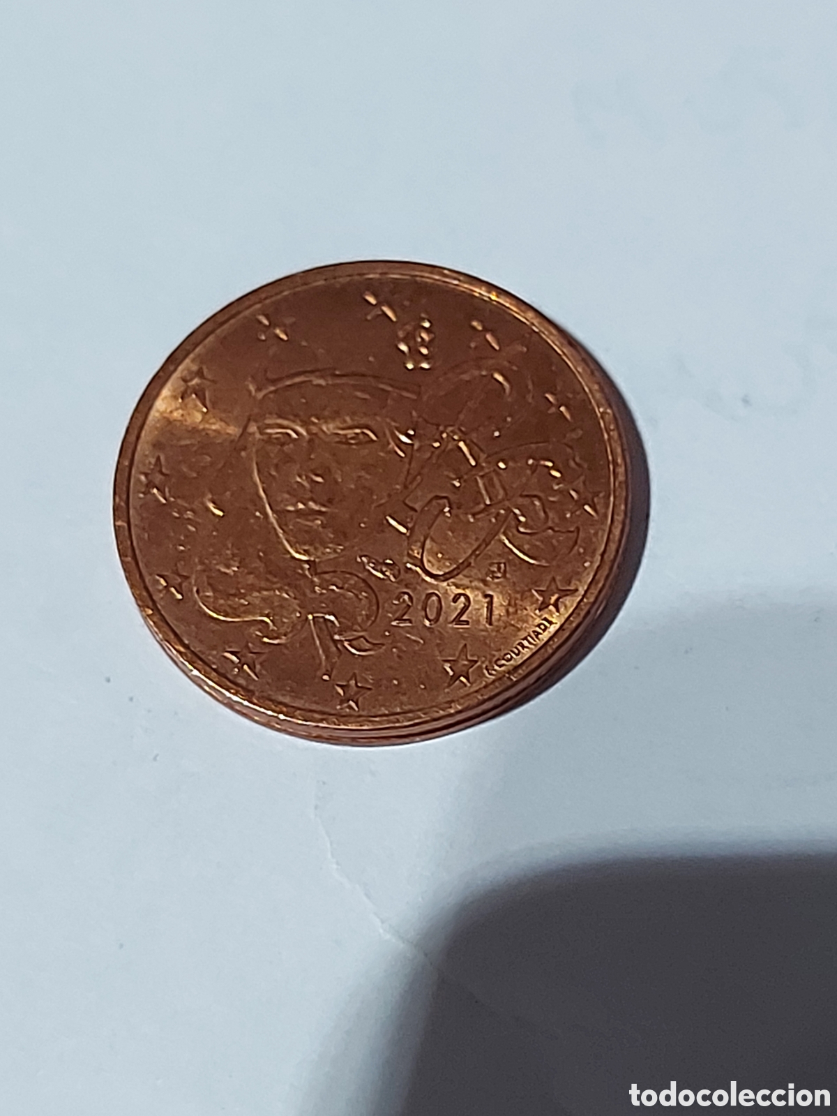 Euros: MONEDA FRANCIA 2 CENTIMOS EURO 2014 - Foto 1