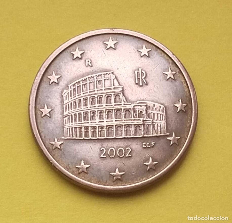 Euros: moneda 5 c&eacute;ntimos Italia 2002 - Foto 1