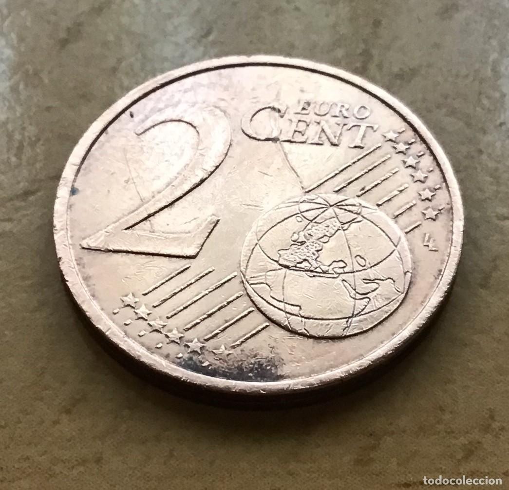 Euros: 2 c&eacute;ntimos de euro de Francia. A&ntilde;o 2000 - Foto 2