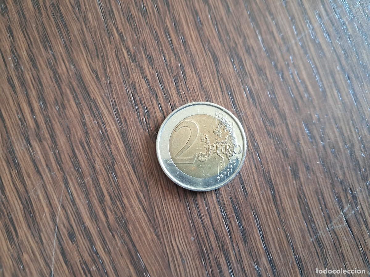 Euros: moneda de 2 euros de Espa&ntilde;a, a&ntilde;o 2014. - Foto 2