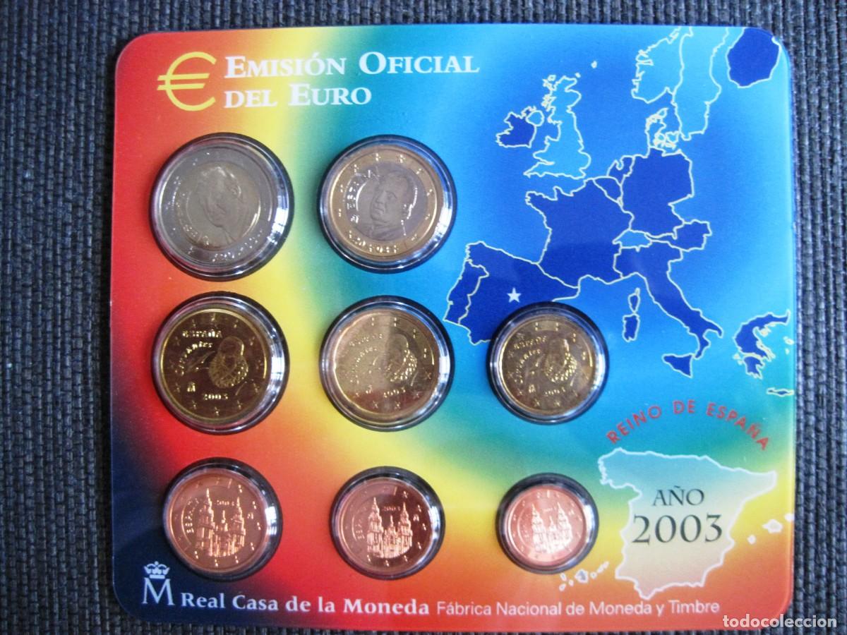 Euros: EURO SET 2003 ESPA&Ntilde;A - Foto 1