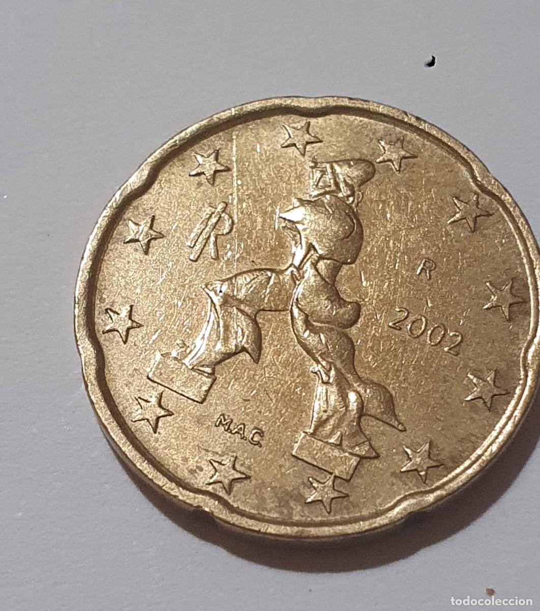 Euros: MONEDA DE 0,20 CENT ITALIANA - Foto 3