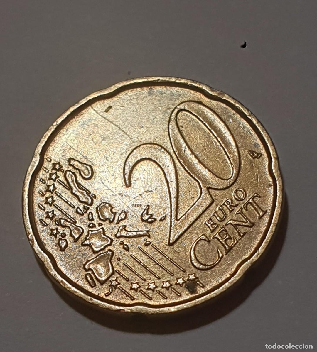 Euros: MONEDA DE 0,20 CENT ITALIANA - Foto 4