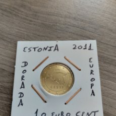 Euros: MONEDA 10 EURO CENT ESTONIA AÑO 2011 MBC ENCARTONADA