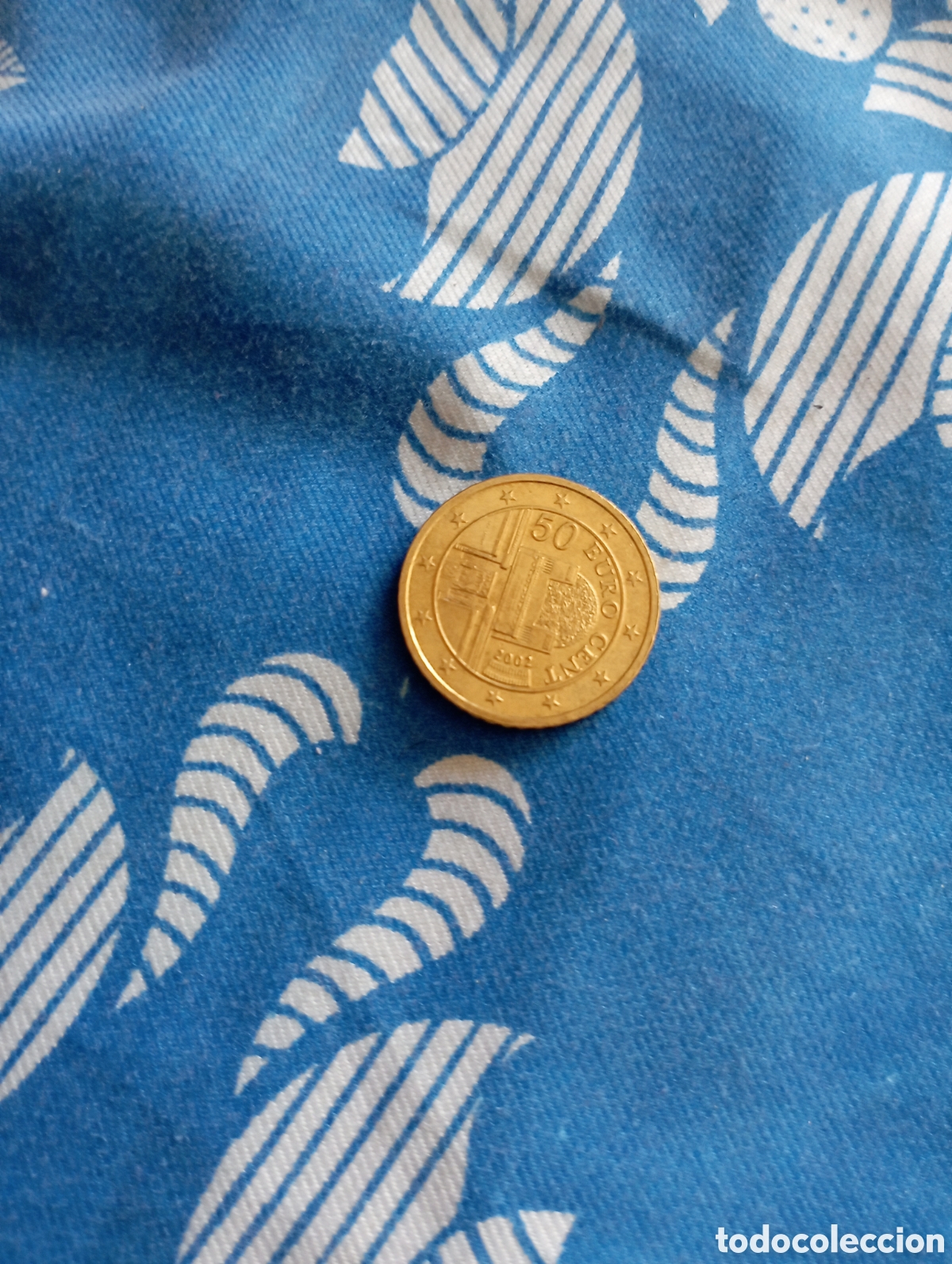 Euros: 50 euro cent 2002,centimo Austria - Foto 1