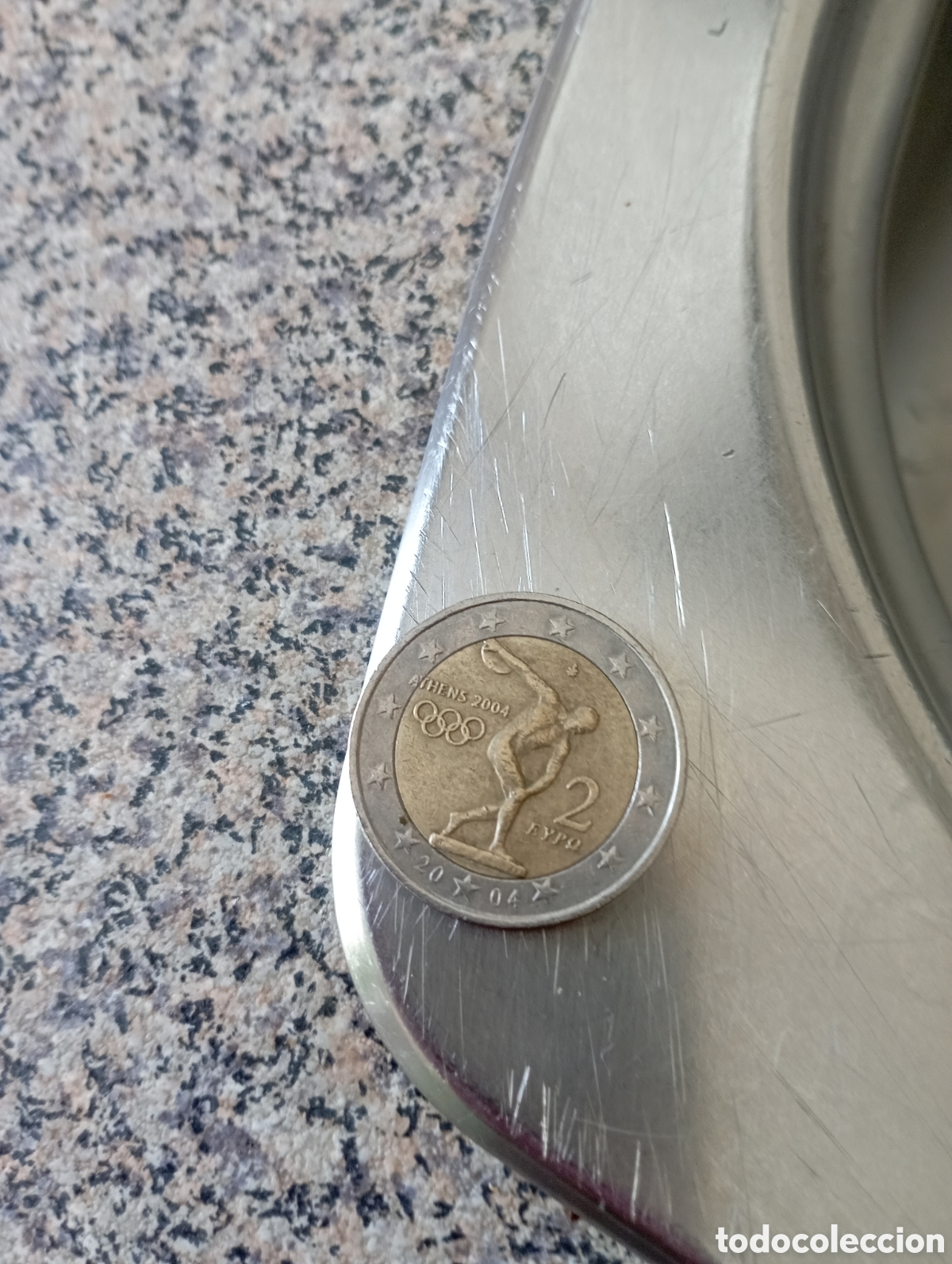 Euros: 2 euros conmemorativa Atenas 2004