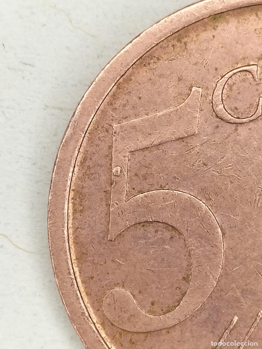 Euros: 10-02476 - ESPA&Ntilde;A 5 cent &euro; - 2000 - CU&Ntilde;O ROTO EN 5 - Foto 1