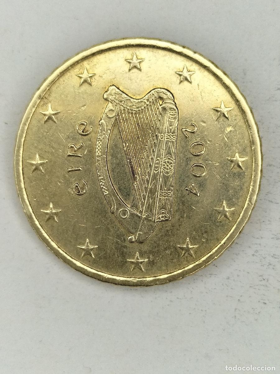 Euros: 10-02496 - IRLANDA 50 Cent &euro; - 2004 - Foto 1
