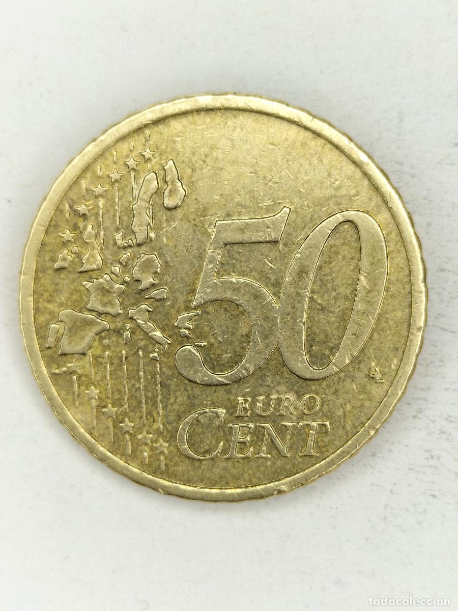 Euros: 10-02498 - IRLANDA 50 Cent &euro; - 2003 - Foto 2