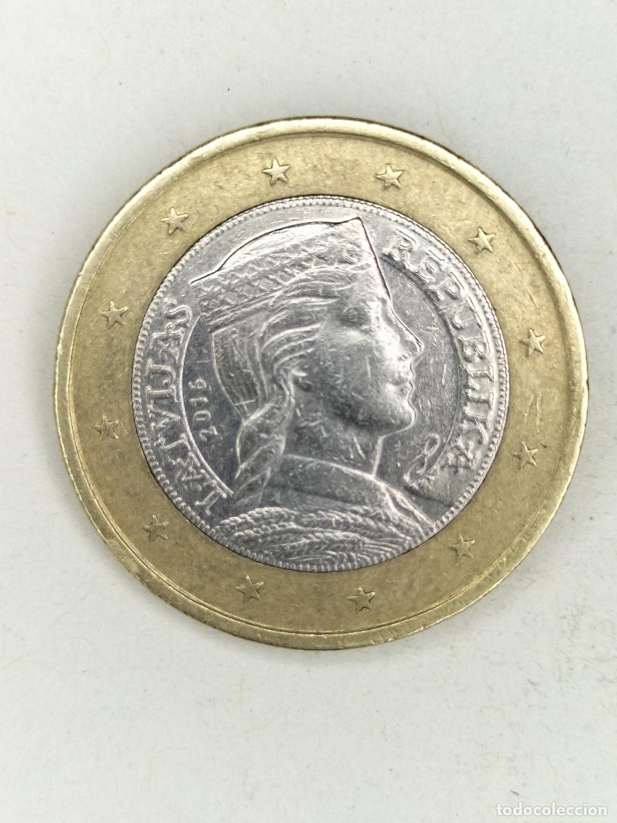 Euros: 10-02973 - LETONIA 1 &euro; - 2016 - Foto 1