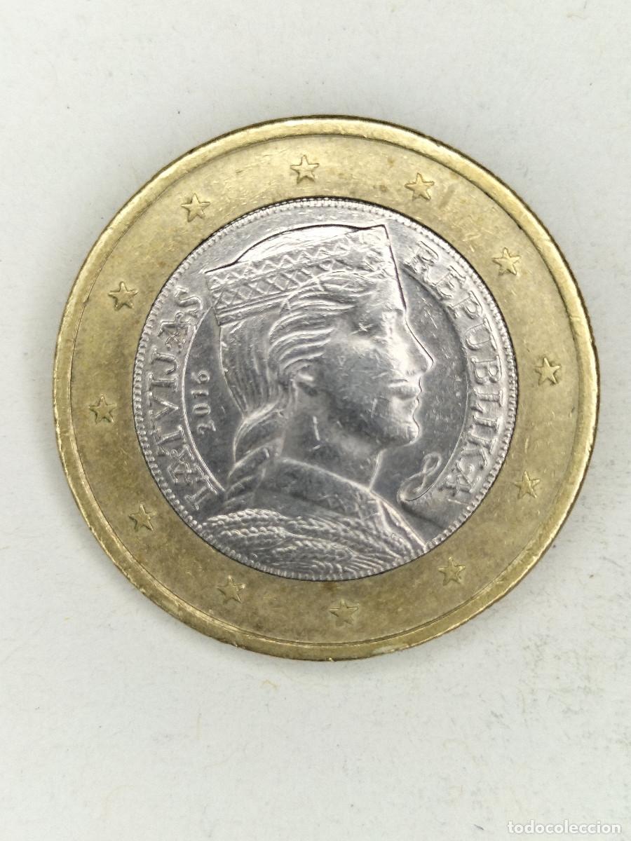 Euros: 10-02974 - LETONIA 1 &euro; - 2016 - Foto 1