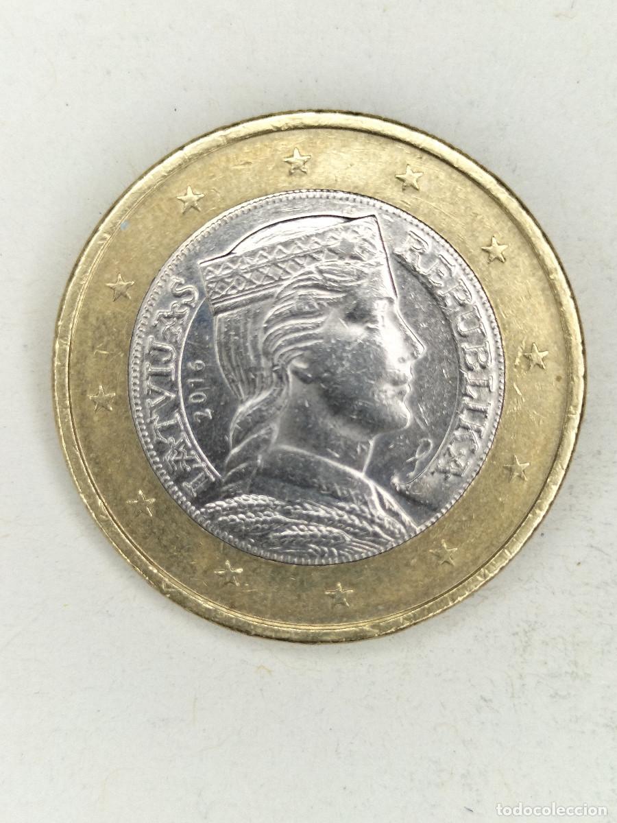 Euros: 10-02975 - LETONIA 1 &euro; - 2016 - Foto 1
