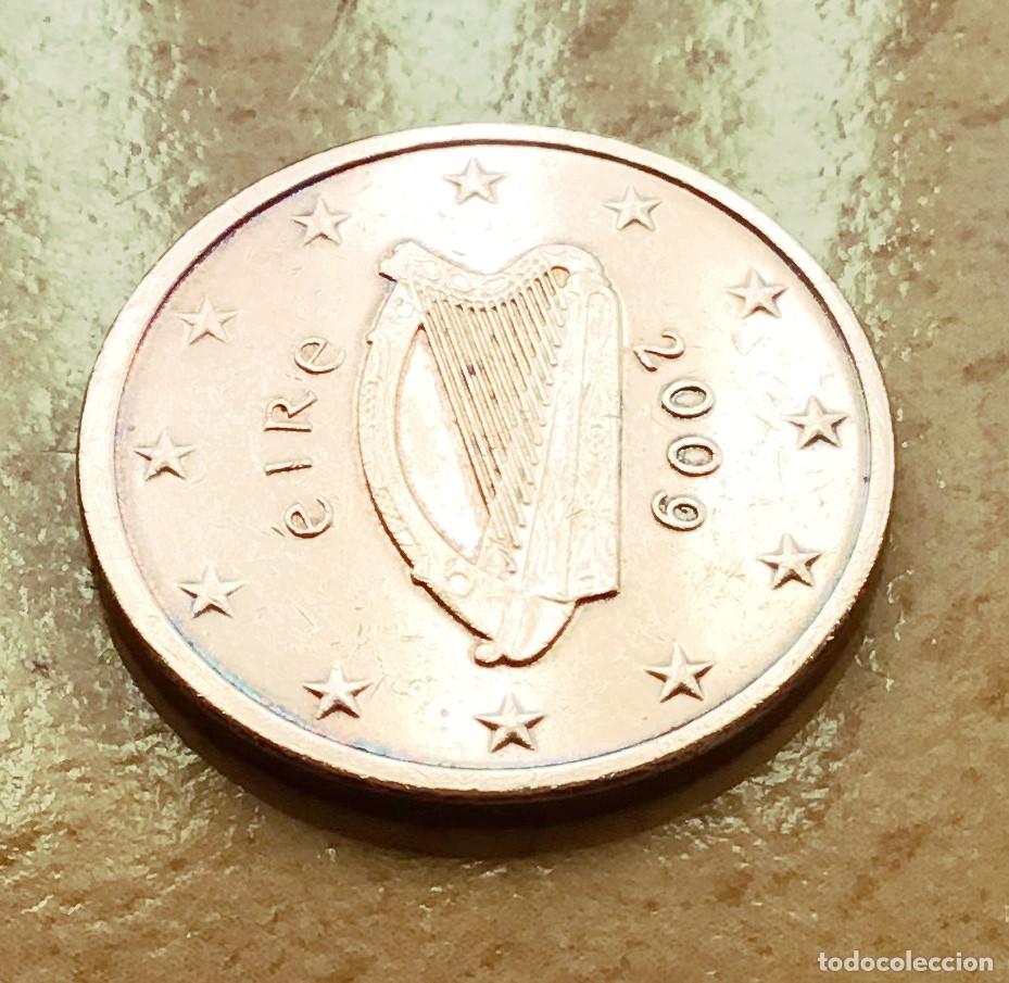 Euros: 5 c&eacute;ntimos de euro de Irlanda. A&ntilde;o 2009