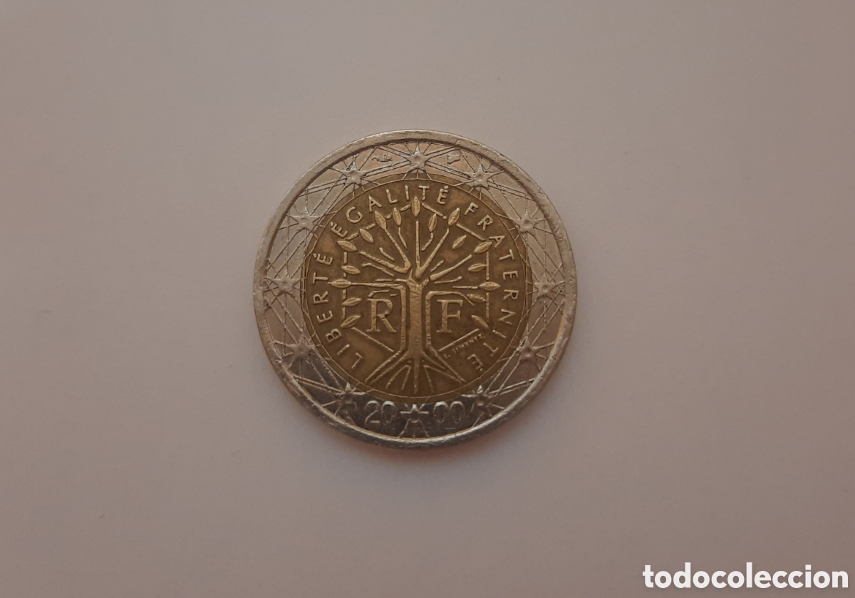Euros: Lote 2 monedas &rdquo;el &aacute;rbol de la vida&rdquo;, 2000 y 2002 - Foto 3