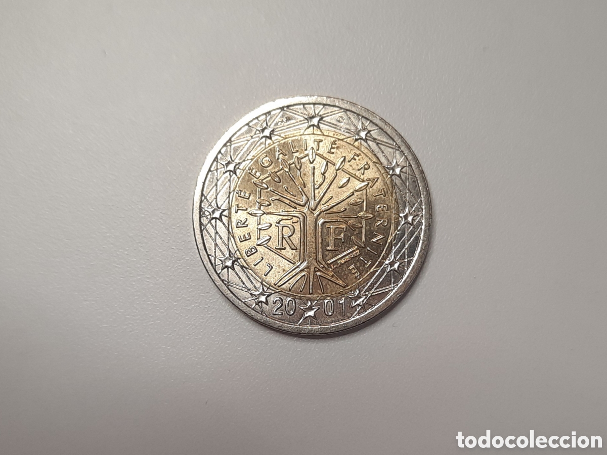 Euros: Lote 2 monedas &rdquo;el &aacute;rbol de la vida&rdquo;, 2000 y 2002 - Foto 1