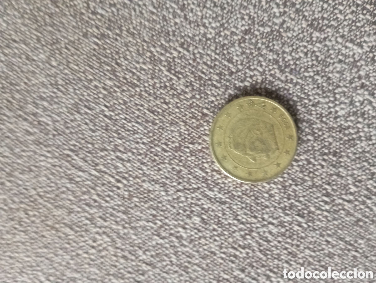 Euros: 50 centimo B&eacute;lgica 1999 - Foto 2