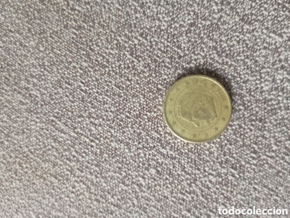 Euros: 50 centimo B&eacute;lgica 1999 - Foto 3