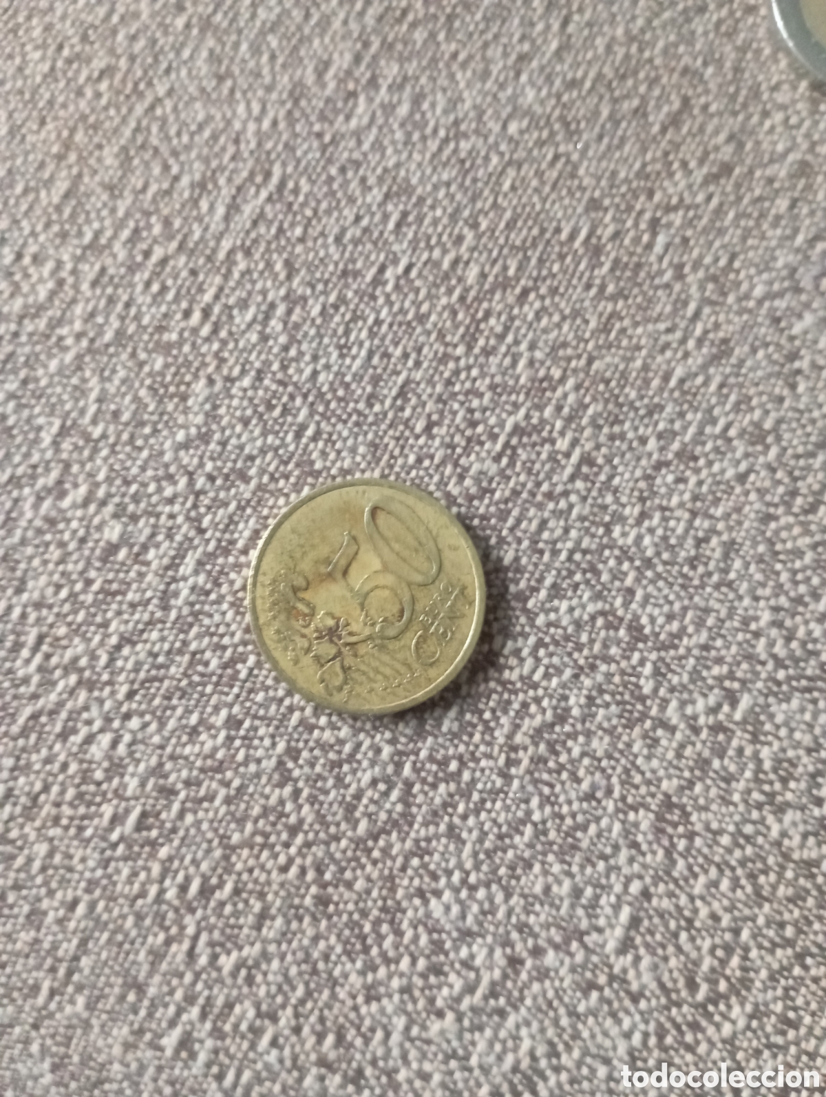 Euros: 50 centimo B&eacute;lgica 1999 - Foto 1