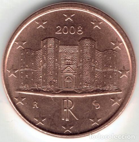 Euros: ITALIA 2008. 1 CENTIMO. SIN CIRCULAR - Foto 1
