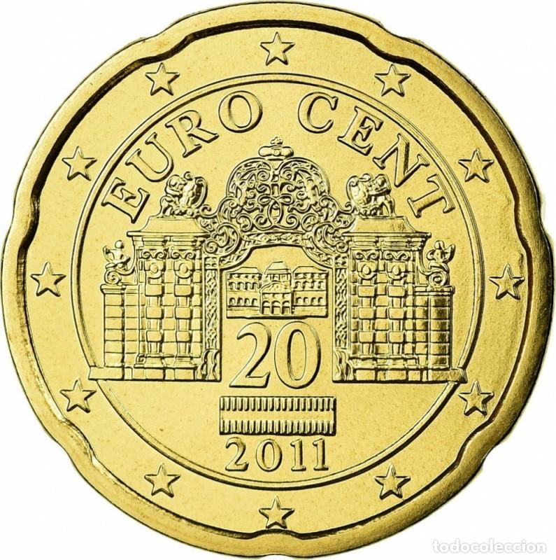 Euros: AUSTRIA 2011. 20 CENTIMOS EURO. SIN CIRCULAR - Foto 1