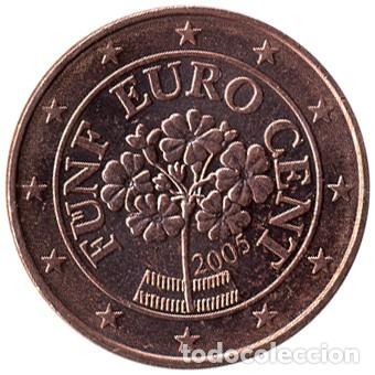 Euros: AUSTRIA 2005. 5 CENTIMOS EURO. SIN CIRCULAR - Foto 1