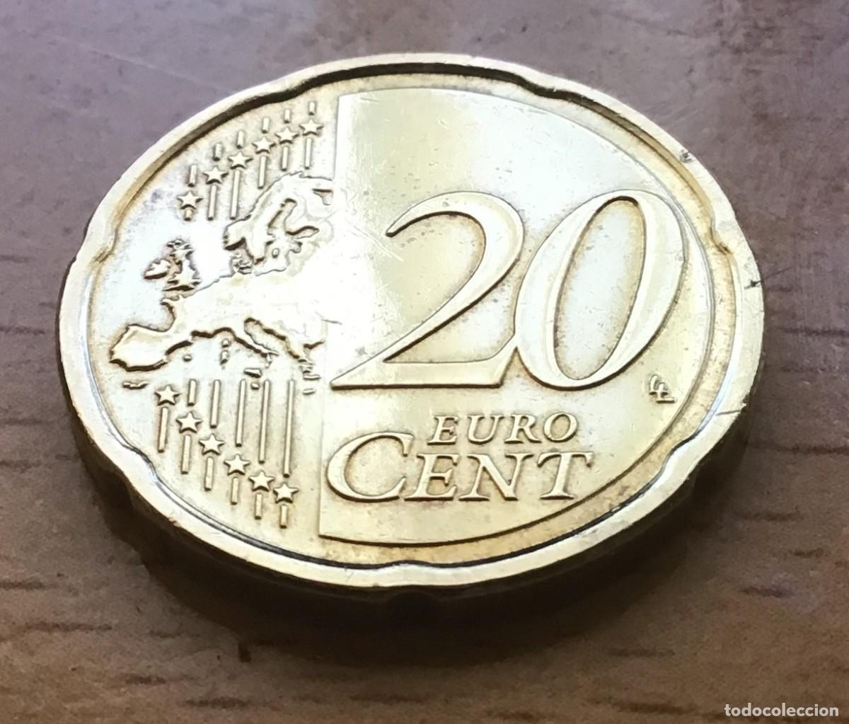 Euros: 20 c&eacute;ntimos de euro de Lituania. A&ntilde;o 2015 - Foto 2