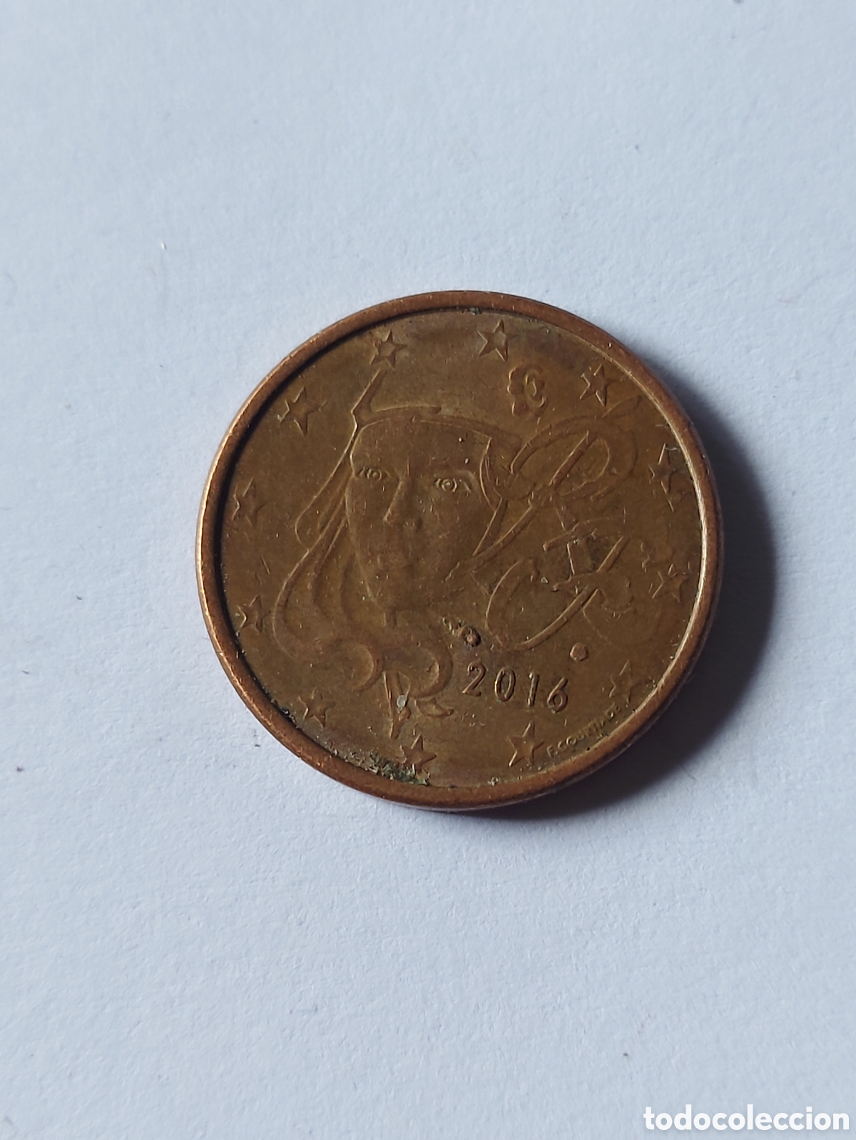Euros: MONEDA FRANCIA 5 CENTIMOS EURO 2016 - Foto 1