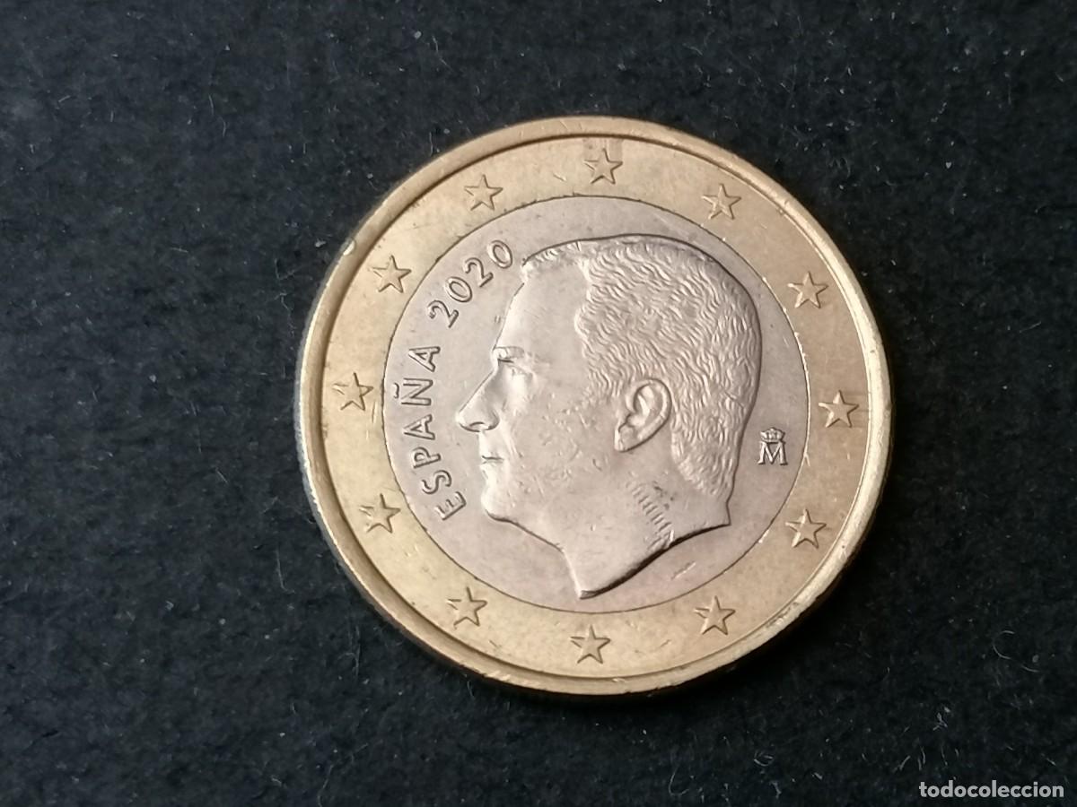 Euros: Moneda, 1 &euro;, Espa&ntilde;a 2020, EBC, - Foto 1
