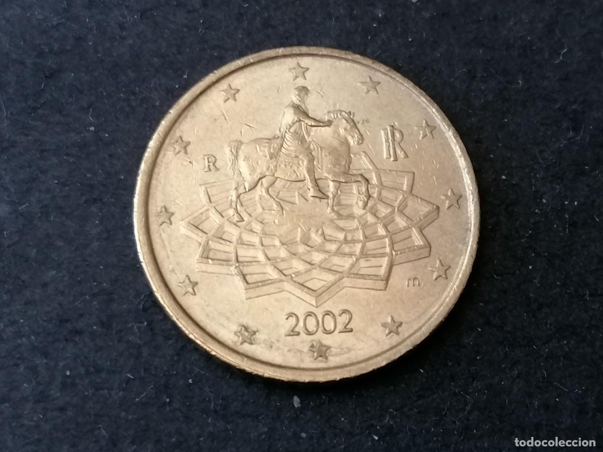 Euros: Moneda, 0,50 &euro;, Italia 2002, MBC+, - Foto 1