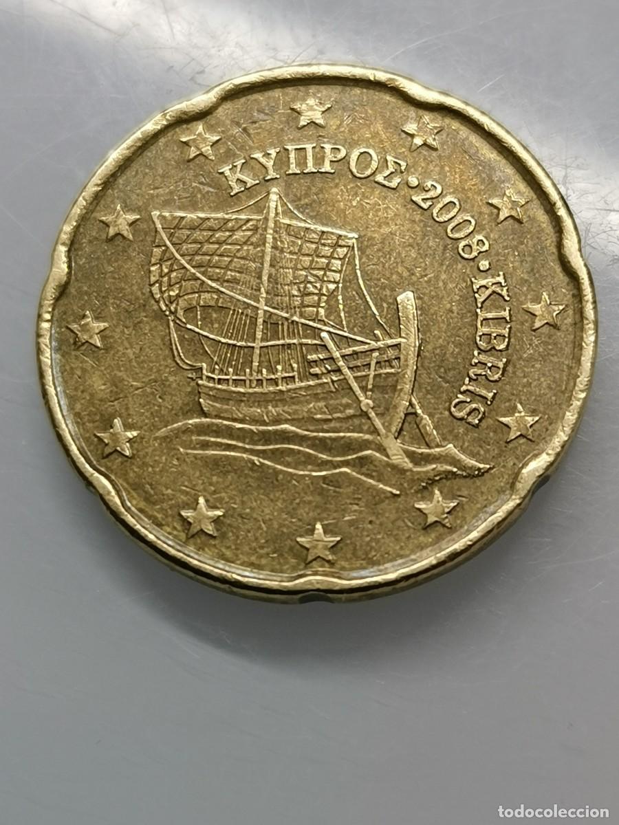 Euros: 20 C&Eacute;NTIMOS DE EURO - CHIPRE - 2008. - Foto 3