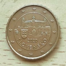 Euros: 10 CÉNTIMOS DE EURO DE ESLOVAQUIA. AÑO 2020