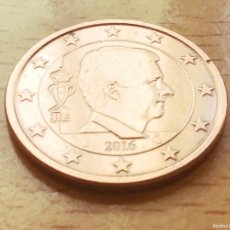 Euros: 5 CÉNTIMOS DE EURO DE BÉLGICA. AÑO 2016