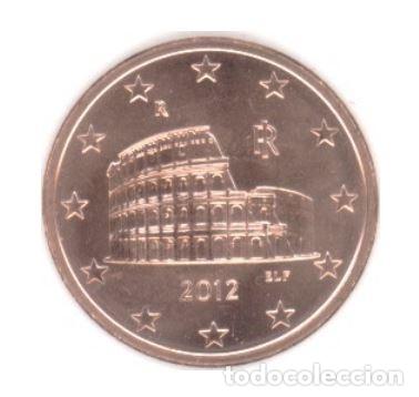 Euros: MONEDA 5 CTS ITALIA 2012 - SIN CIRCULAR - Foto 1