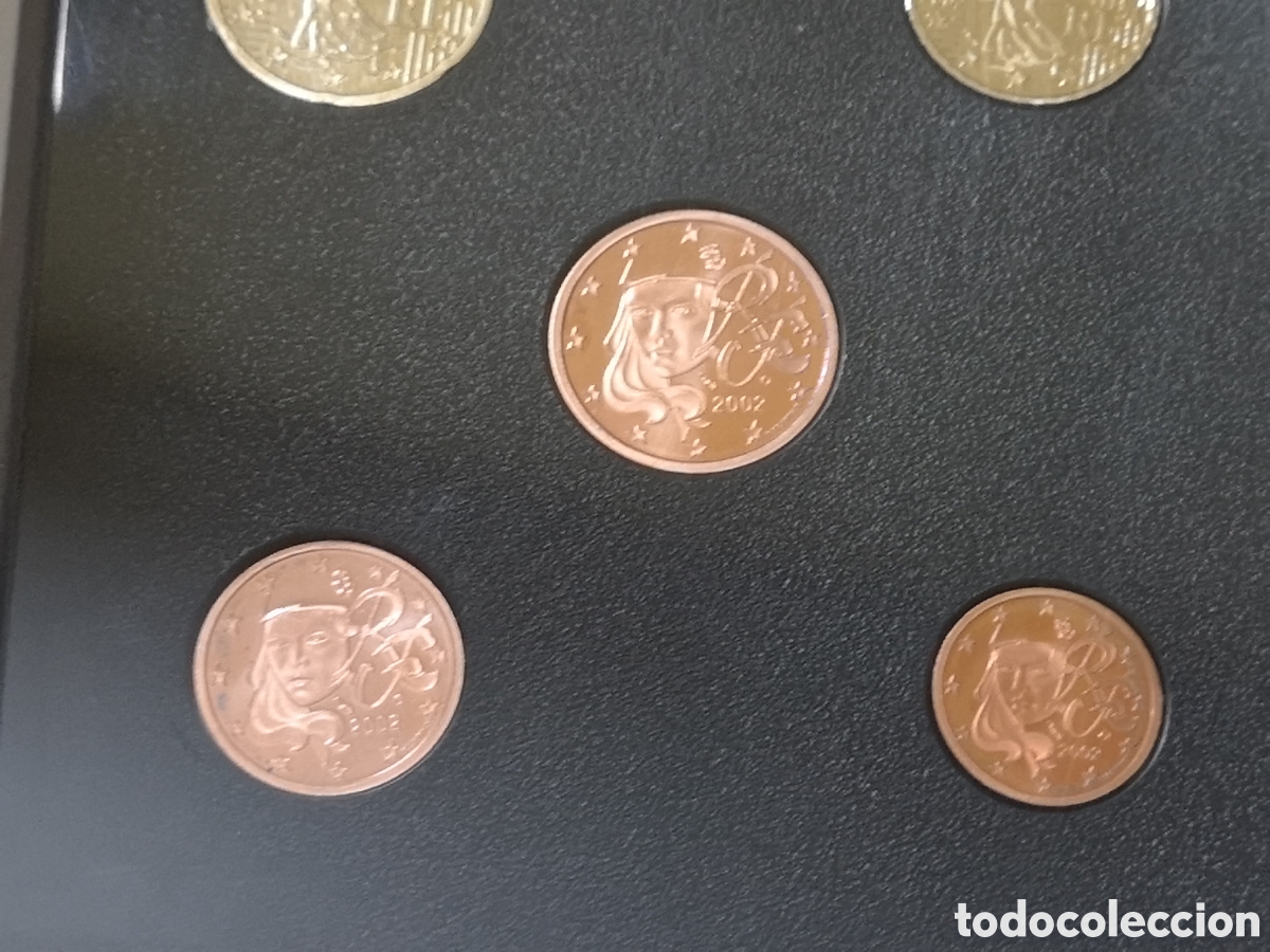 Euros: Francia 2002 euro set proof - Foto 4