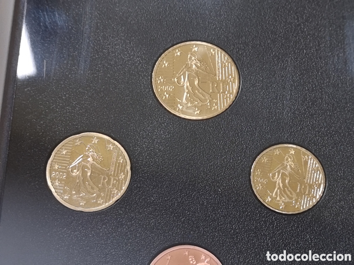 Euros: Francia 2002 euro set proof - Foto 5