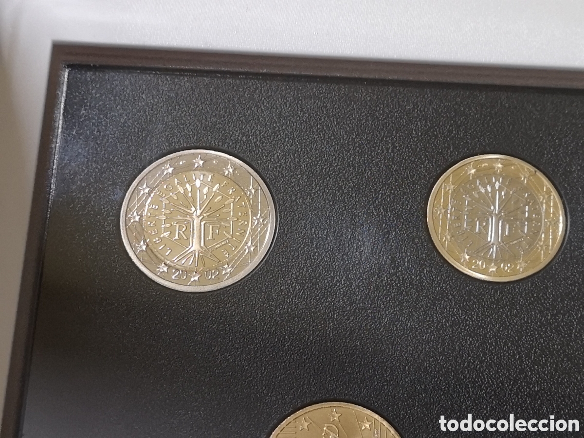Euros: Francia 2002 euro set proof - Foto 6
