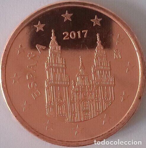 Euros: Moneda 5 c&eacute;ntimos Espa&ntilde;a 2017 UNC - Foto 1