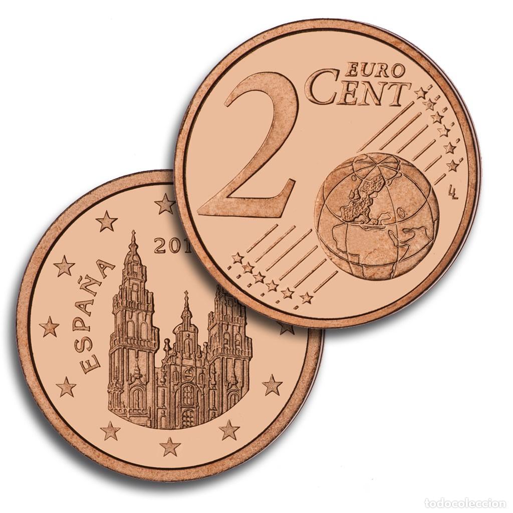 Euros: Moneda 2 c&eacute;ntimos Espa&ntilde;a 2017 UNC - Foto 2