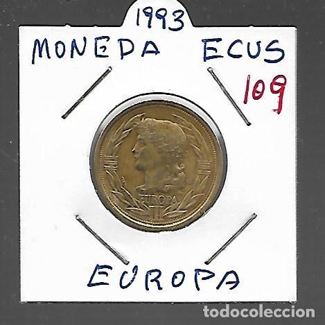 Euros: Moneda n.109---moneda de ecus 1993 LA que ves - Foto 1