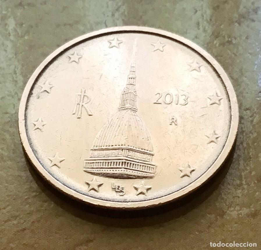 Euros: 2 c&eacute;ntimos de euro de Italia. A&ntilde;o 2013 - Foto 1
