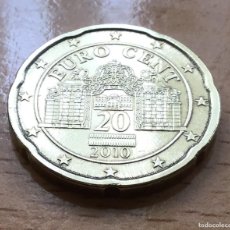 Euro: 20 CÉNTIMOS DE EURO DE AUSTRIA. AÑO 2010