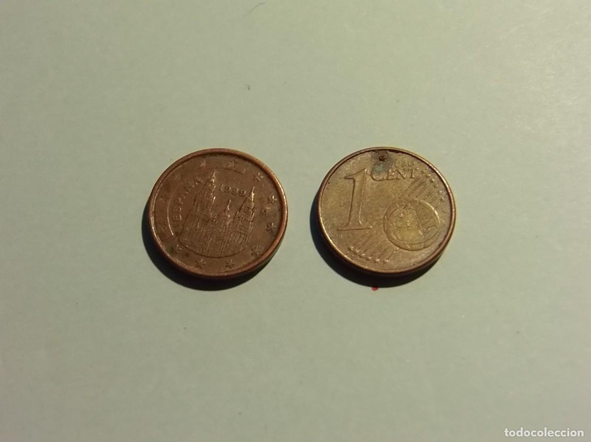 Euros: ESPA&Ntilde;A 1 C&Eacute;NTIMO 1999 - BC - Foto 1