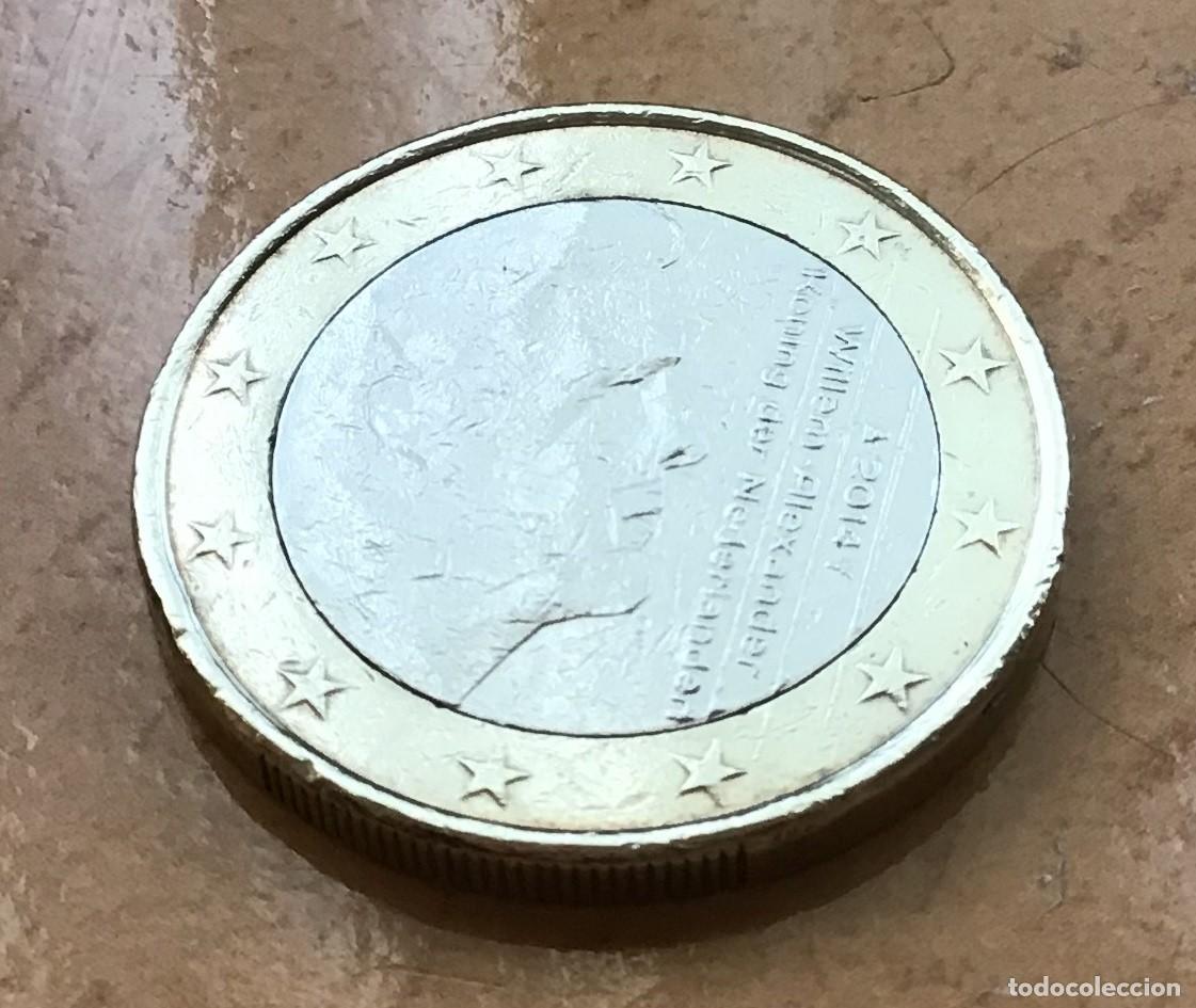 Euros: 1 euro de Holanda (Pa&iacute;ses Bajos). A&ntilde;o 2014