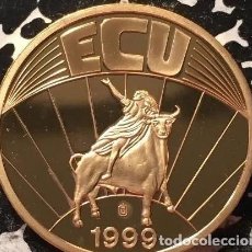 Euros: BONITA MONEDA ECU EUROPA 1999 EN SU CAPSULA DE PROTECCION