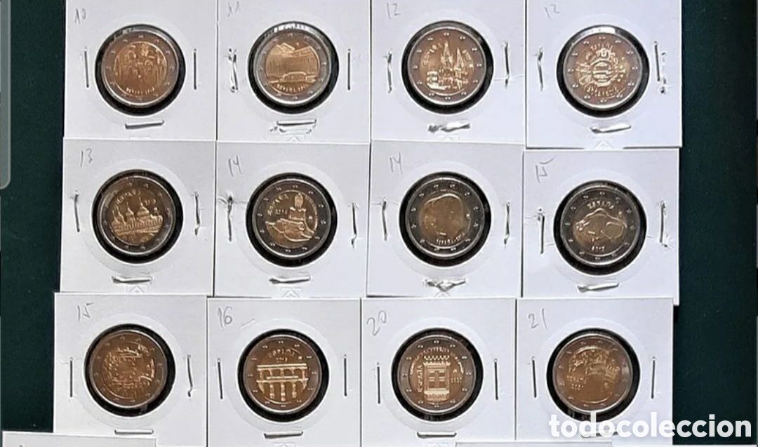 Euros: Espa&ntilde;a 2&euro; comm. 1 MONEDA A ELEGIR - Foto 1
