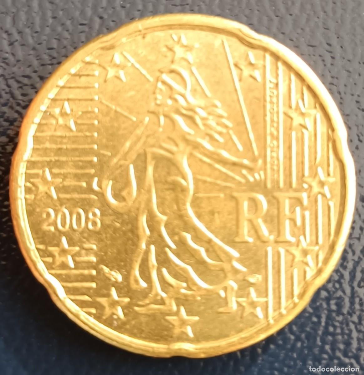 Euros: 20 C&eacute;ntimos 2008 - Francia - Foto 1
