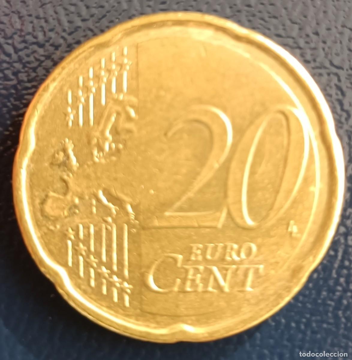 Euros: 20 C&eacute;ntimos 2014 - Francia - Foto 2