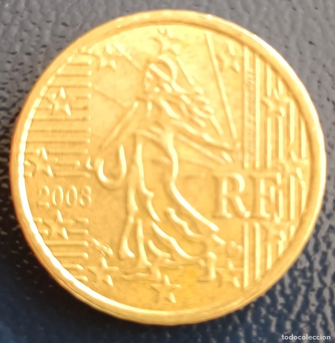 Euros: 10 C&eacute;ntimos 2008 - Francia - Foto 1