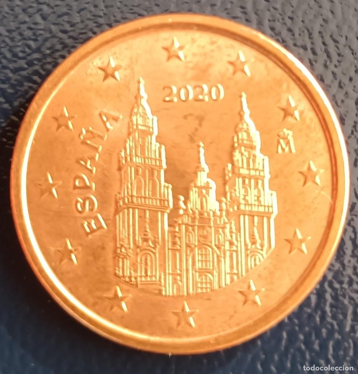 Euros: 5 C&eacute;ntimos 2020 - Espa&ntilde;a - Foto 1